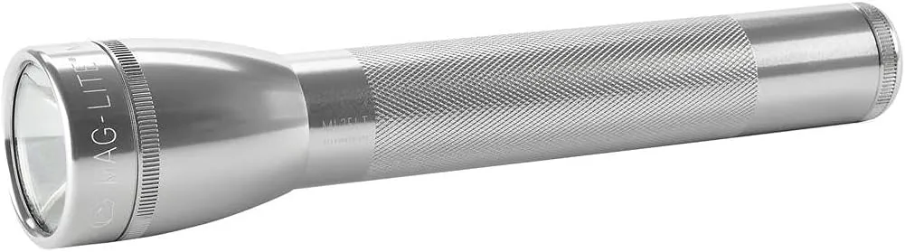 Mag Instrument Maglite ML25LT-S3106 LED 3-Cell C Flashlight, Silver