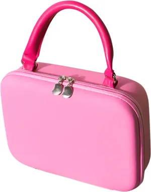 Makeup Bag, Small Portable Cosmetic Organizer, Flexible Compartment Storage 9.45x3.15x7.09 inches, Travel-Friendly Zipper Case, (Compact Size), Ideal for Family, Friends, Gym