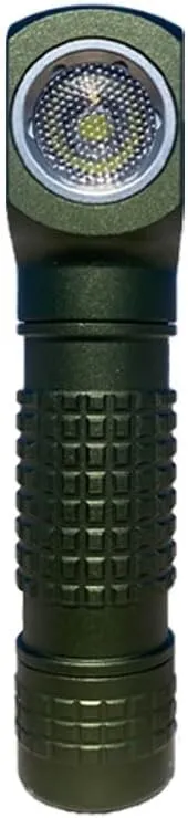 Manker E02 III 560 Lumens AAA/10440 USB-C Rechargeable Flashlight Pocket EDC Flashlight with Magnetic Tail & Reversible Clip - Cool White 6500K Green