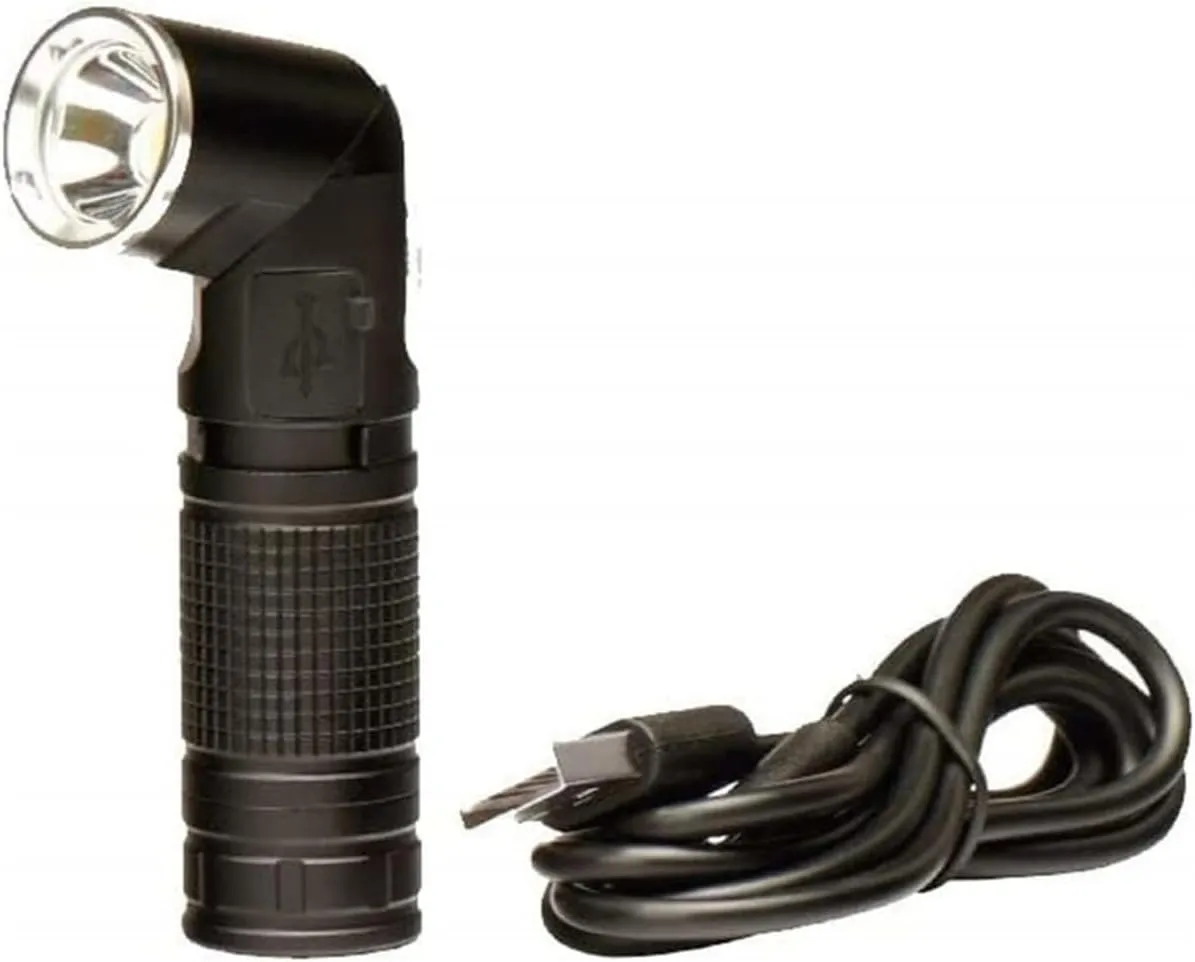 MAXXEON MXN04020 Scout, Swivel Head Rechargeable Pocket Flashlight, 600 Lumens