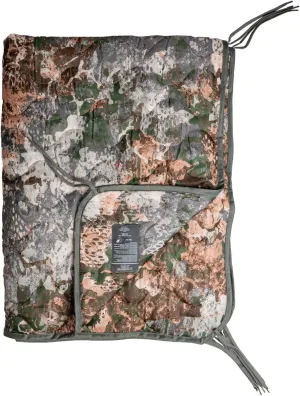 Mil-Tec Ripstop Poncho Liner - Lightweight Portable Durable Polyester Versatile Poncho Liner - Can be Used as Comforter, Blanket, Ground Mat, Sleeping Bag - Carry Bag Included - Phantomleaf WASP I Z1B