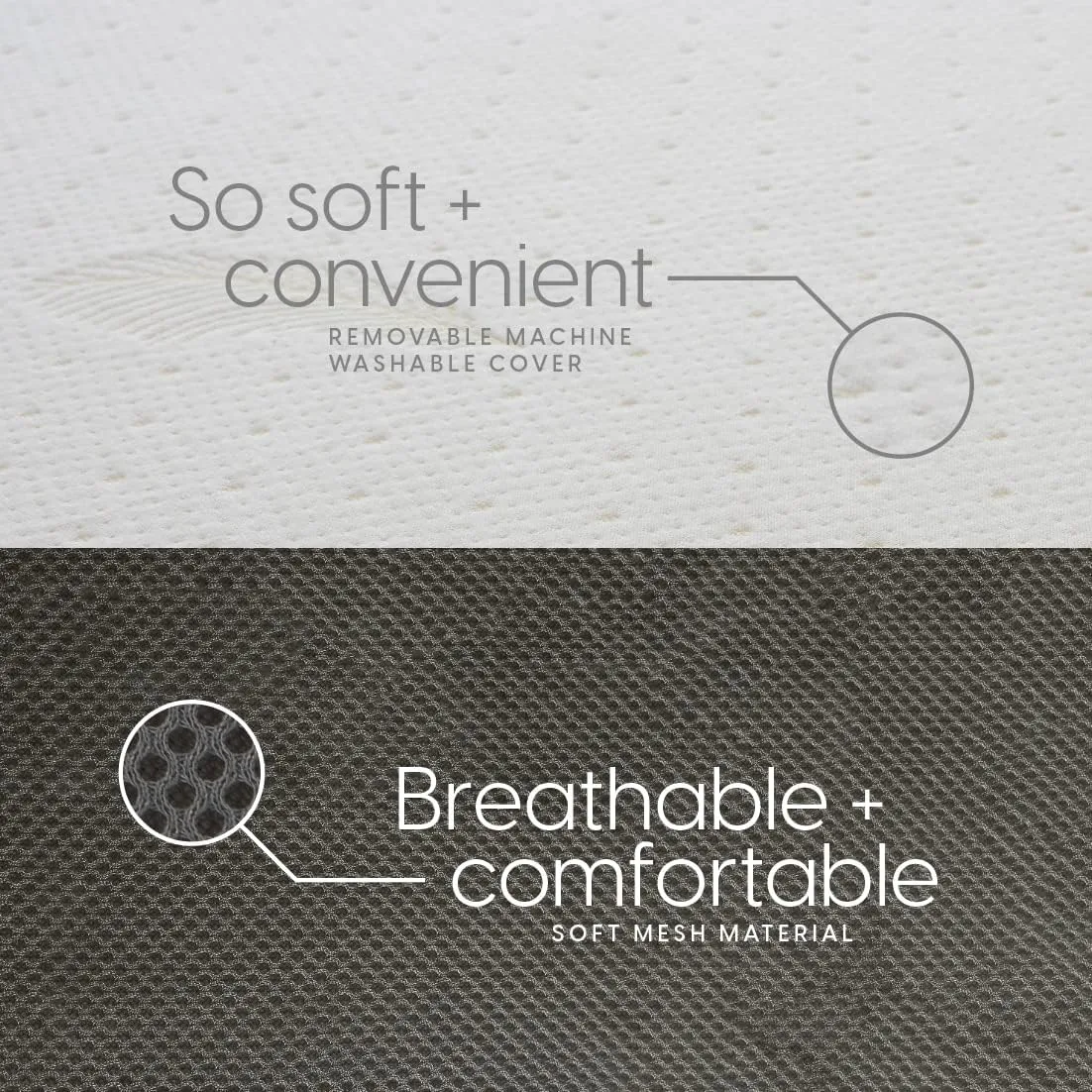 Milliard Trifold Mattress, Twin XL Size, 6 inch, Portable Foldable Mattress with Memory Foam & Washable Cover, Tri-Folding Floor Bed, Camping, Fold Up Guest Bed, RV Travel, Sleepovers, 78" x 38"