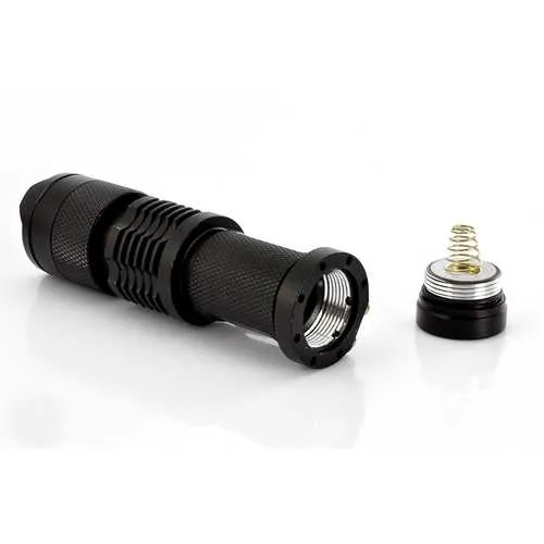 Mini CREE Metal Flashlight w/ 360 Lumens