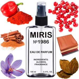 MIRIS No. 1986 | Inspired | Men Eau de Parfum | 3.4 Fl Oz