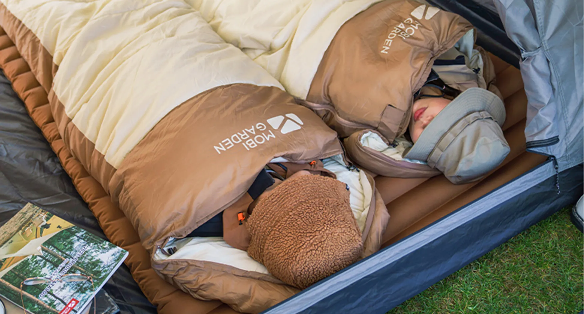 Mobi Garden XY Sleeping Bag 1.4 - Green