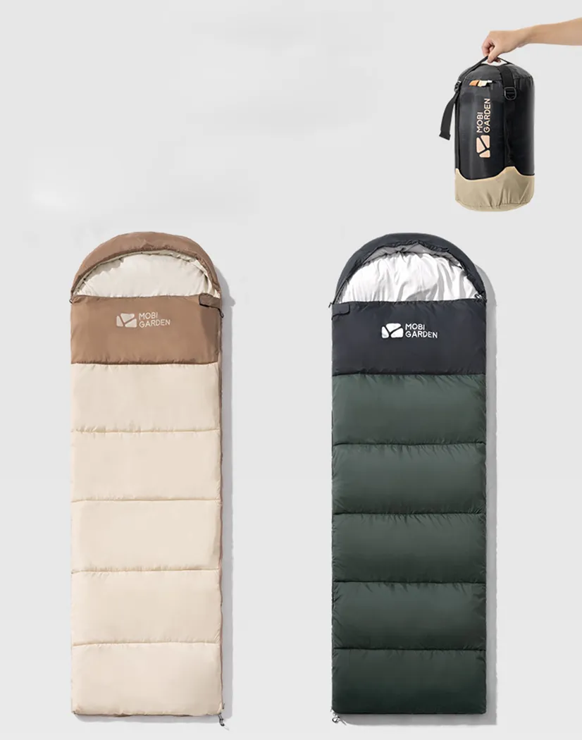 Mobi Garden XY Sleeping Bag 1.4 - Green