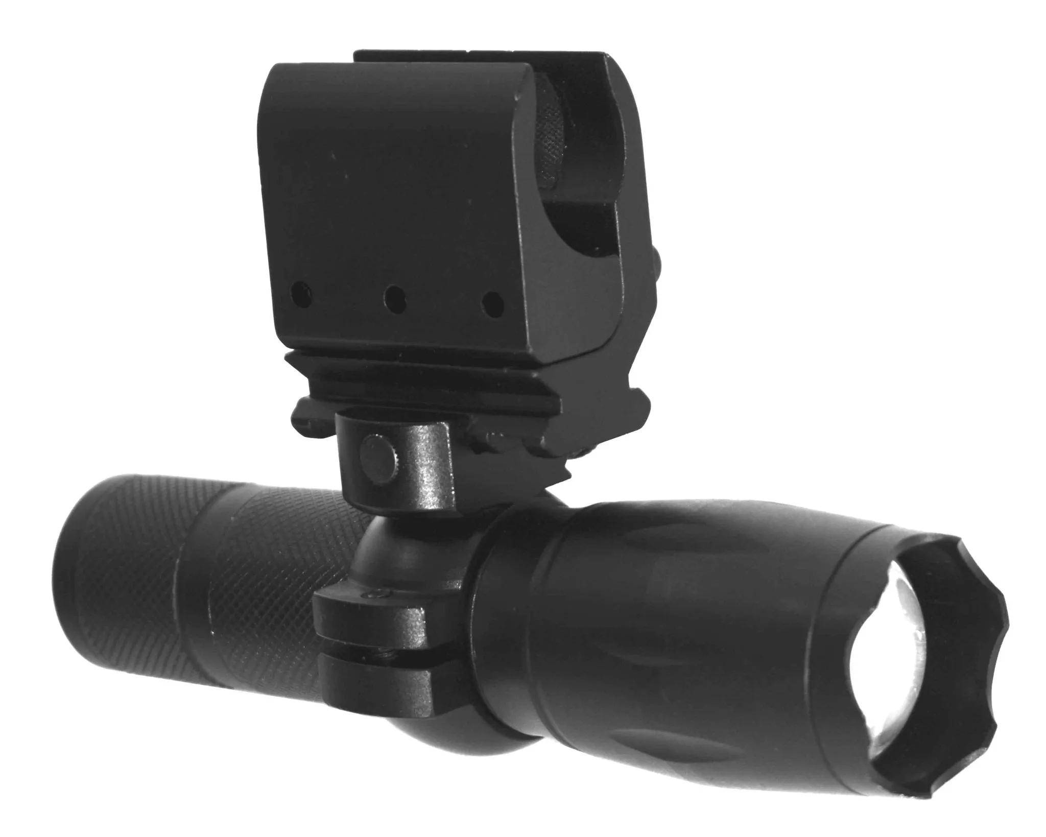 Mossberg 500 20 Gauge Pump Tactical Flashlight with Mount Aluminum Black Hunting Light