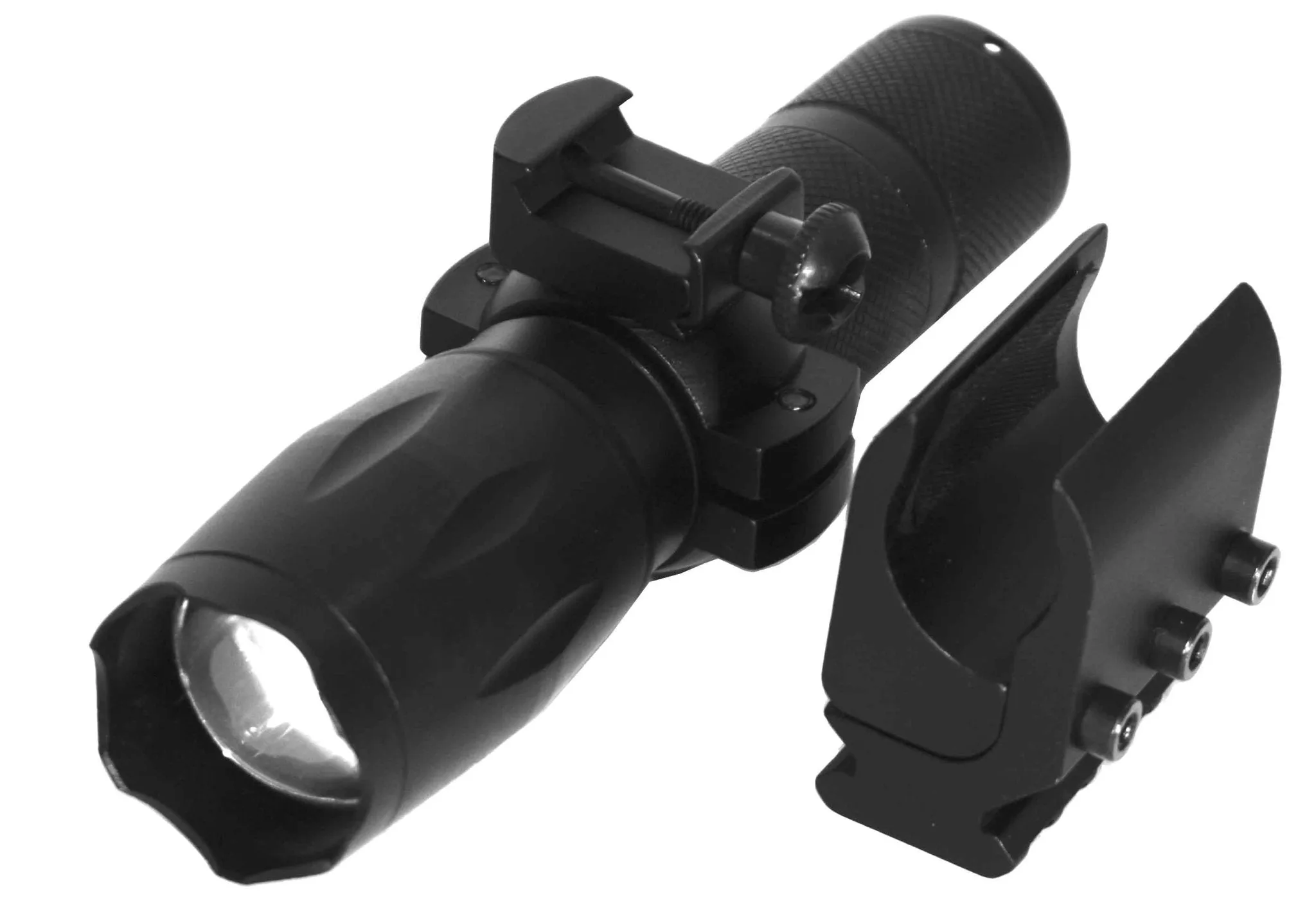 Mossberg 500 20 Gauge Pump Tactical Flashlight with Mount Aluminum Black Hunting Light
