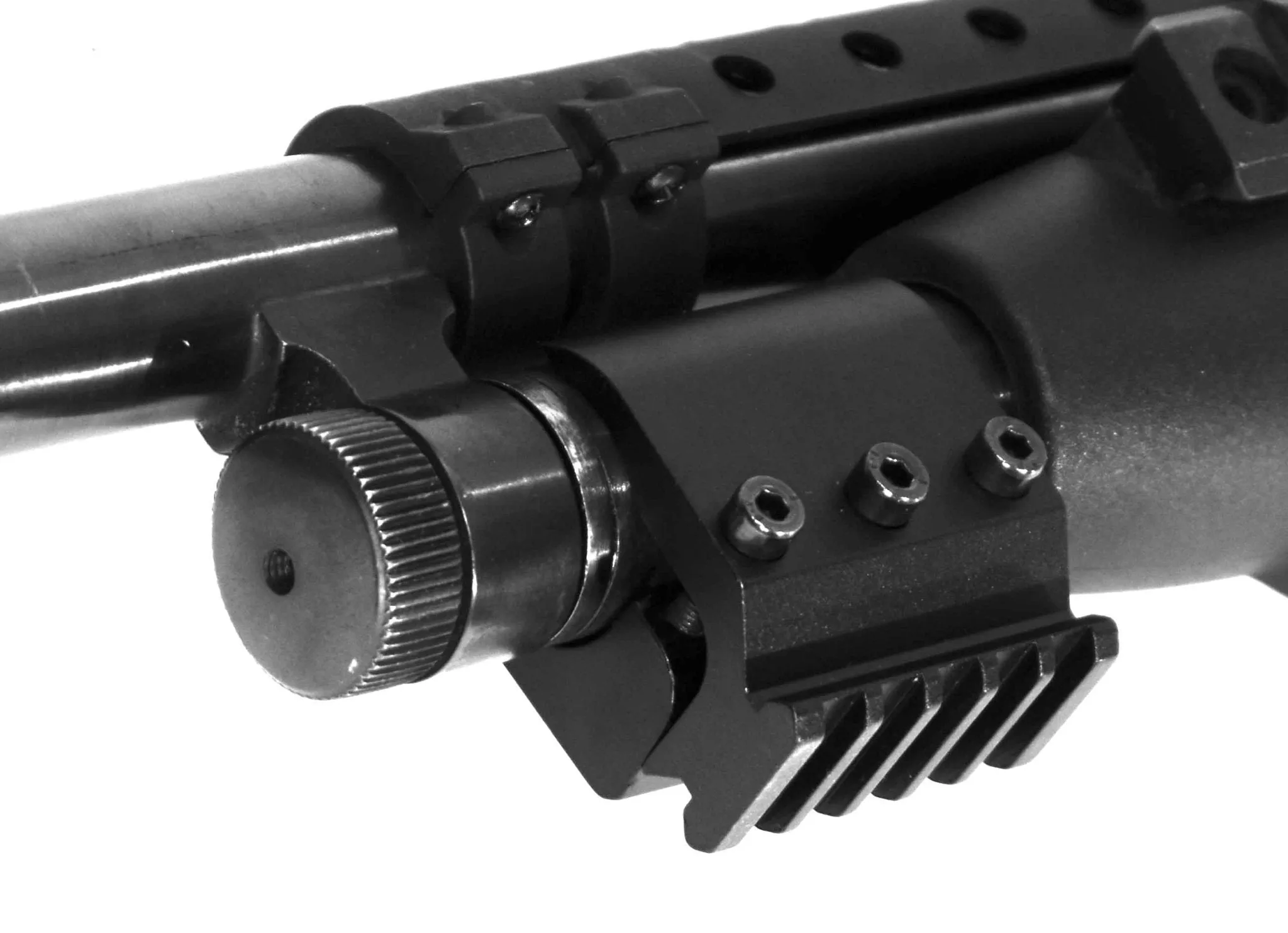 Mossberg 500 20 Gauge Pump Tactical Flashlight with Mount Aluminum Black Hunting Light
