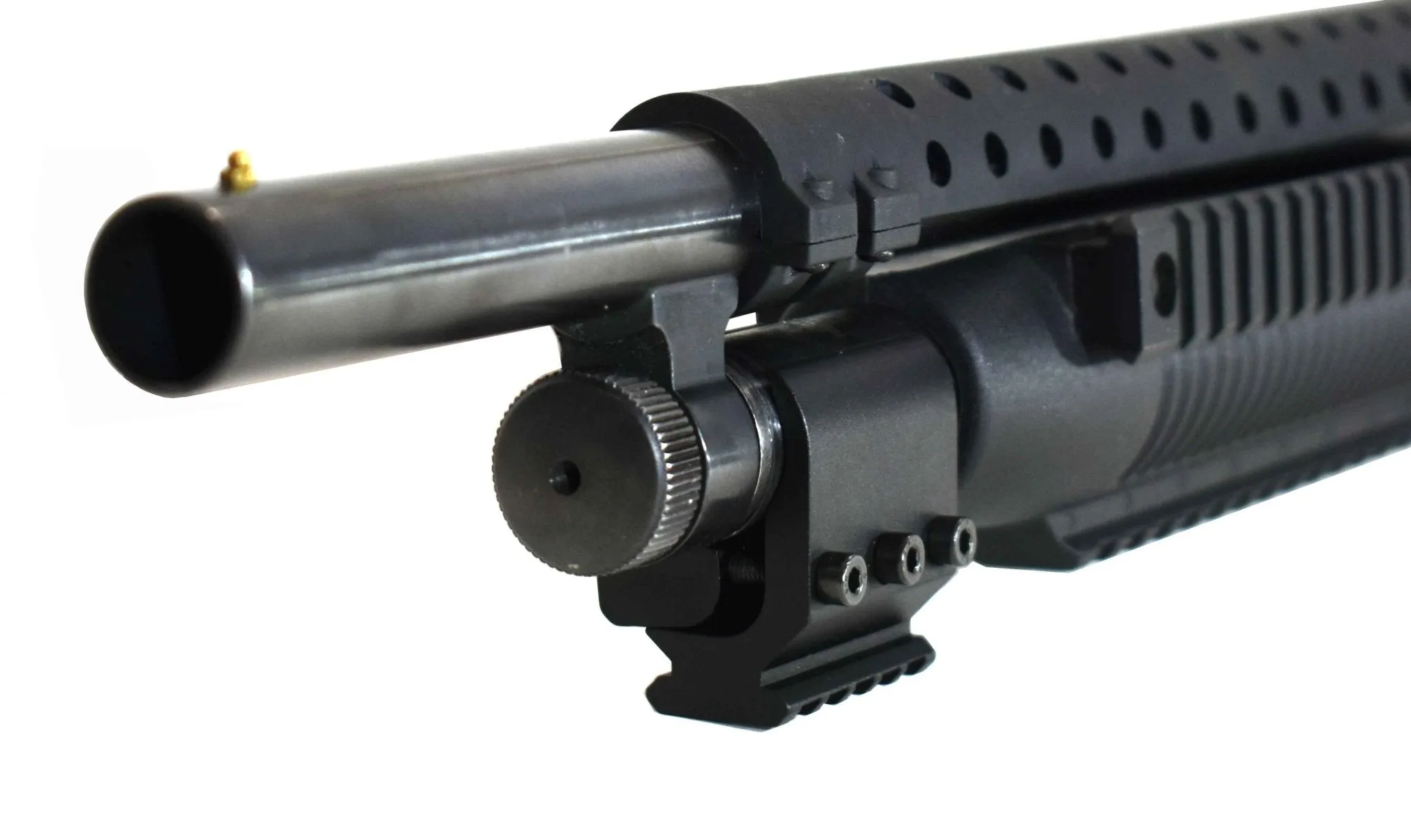 Mossberg maverick 88 20 gauge pump tactical flashlight with mount aluminum black hunting light.