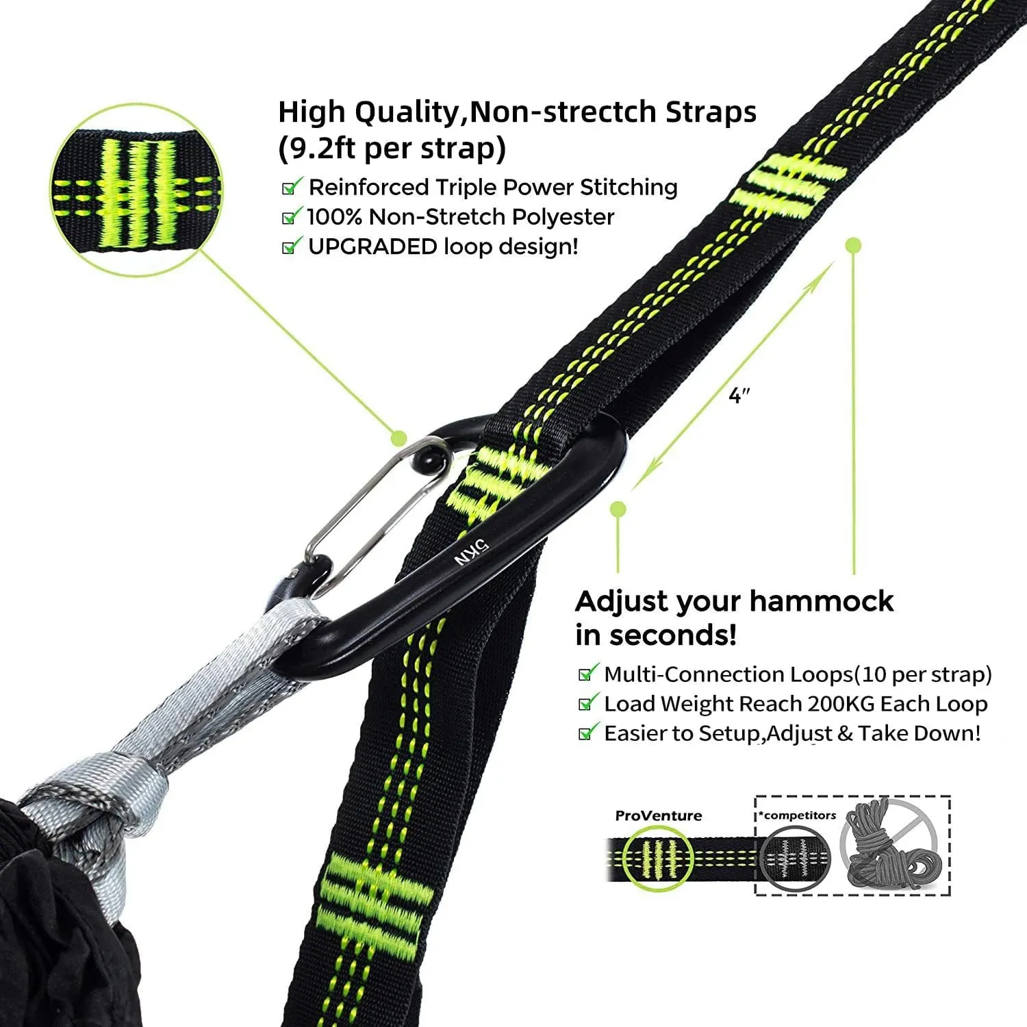 Multi-Functional Insect net Waterproof Windproof Ultralight Parachute Hammock Aerial Tent Portable Outdoor Camping 270x140cm