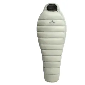 NATUREHIKE Ultralight 860FP Goose Down Mummy Sleeping Bag – Compact, Waterproof & Winter-Ready