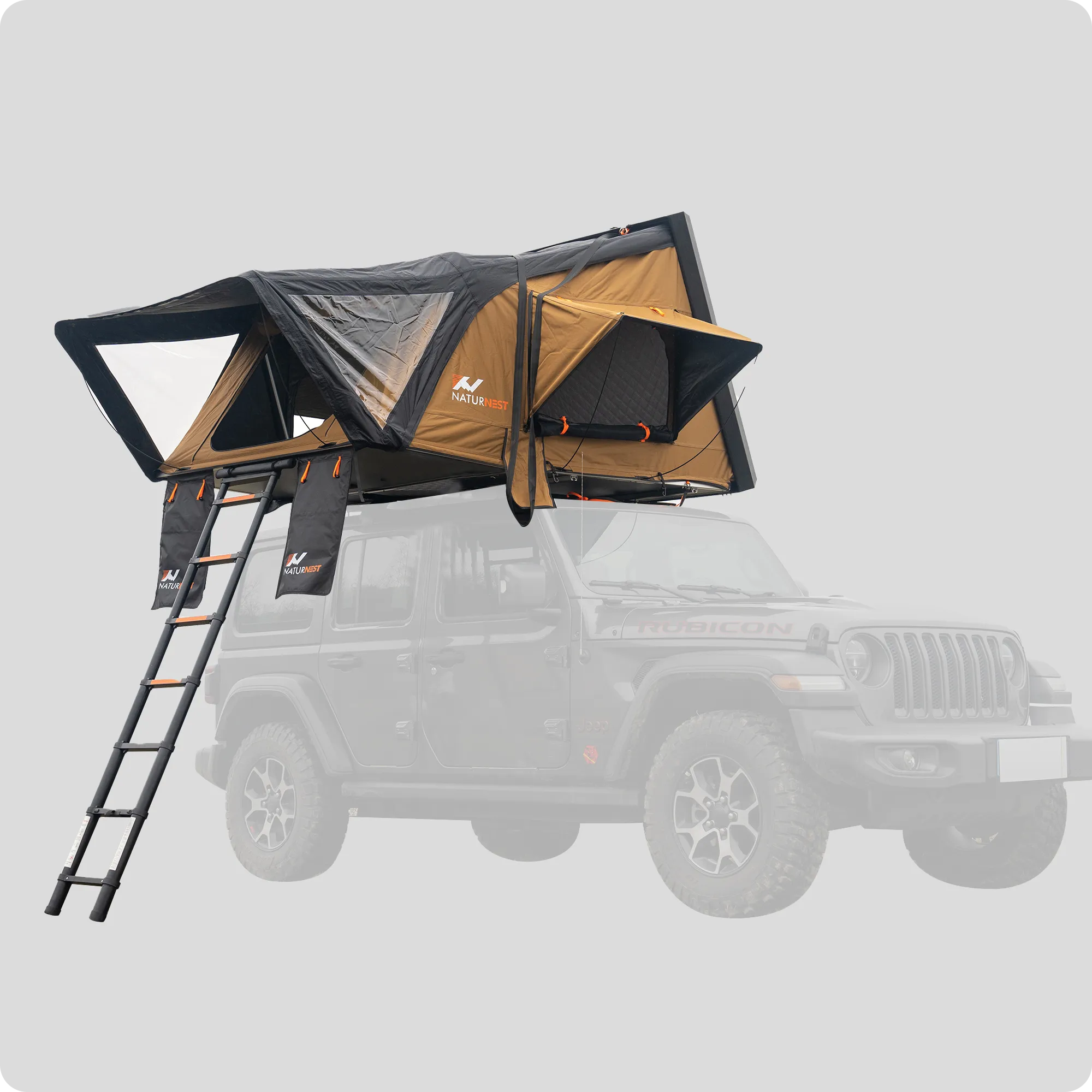 Naturnest Sirius 3 Clamshell Rooftop Tent