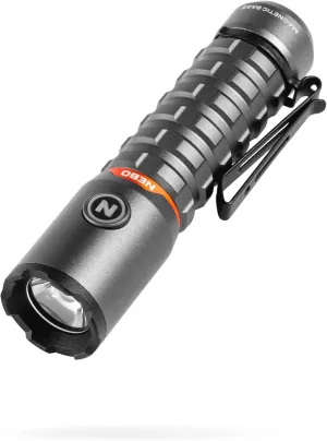 NEBO Torchy Rechargeable USBC 2000 Lumen Pocket Hand Torch - 5 Light Power Modes - Magnetic Base & Pocket Clip - Up to 30 Hours Charge - Water & Impact Resistant Design