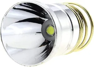 New Super Bright LED Bulbs, High Lumens 3.6V - 9V Single 1-Mode P60 Design Drop-in Module Flashlight LED Torch Replacement Bulbs for Surefire,Hugsby, C2 Z2 6P 9P G3 S3 D2, WF501B WF502B