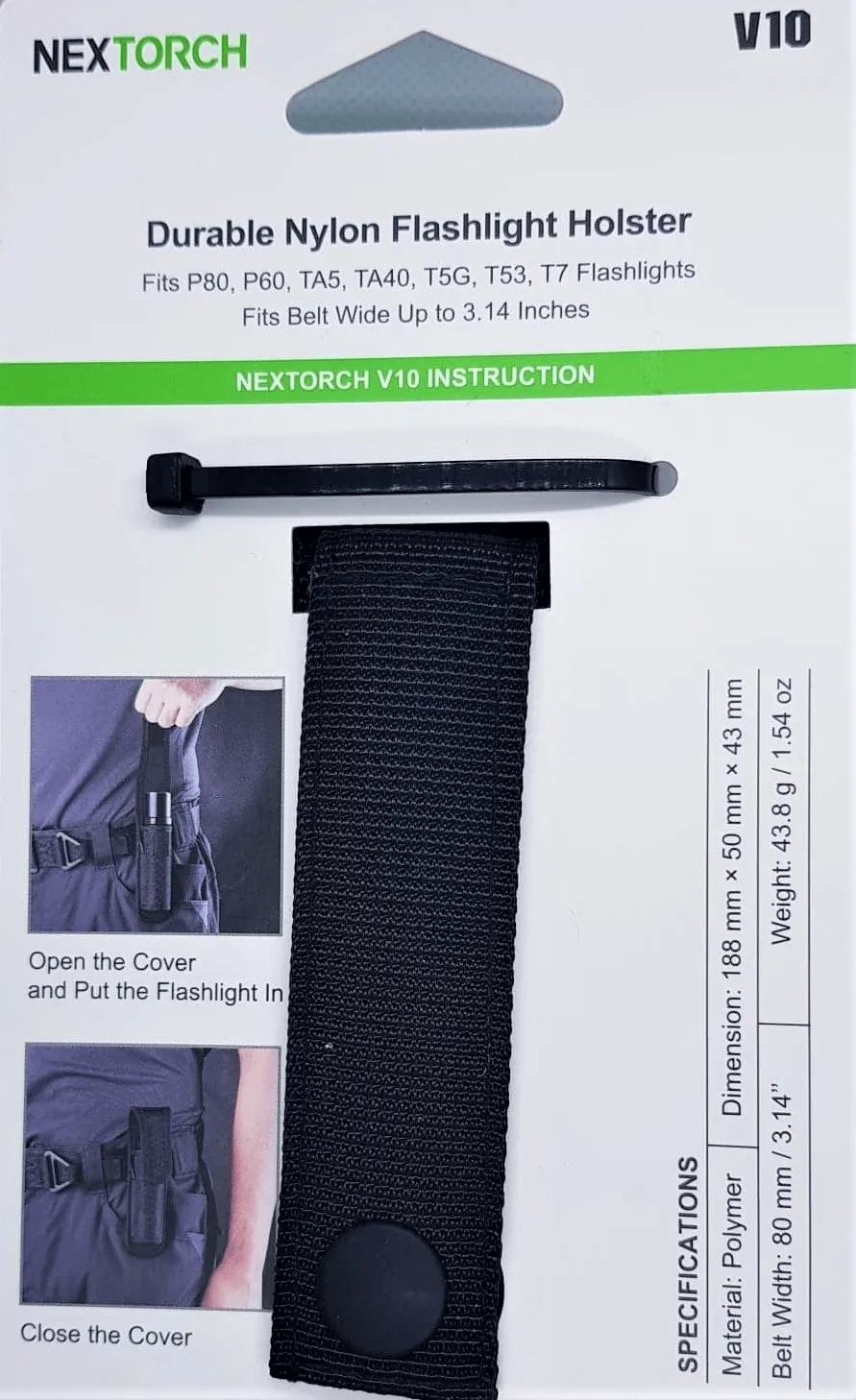 Nextorch V10 Durable Nylon Holster