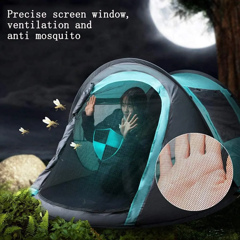 NIEH Tents Dome Frame Pop-Up Foldable Camping, to Build Picnic, Park Portable, Automatic 1 Second Speed Open Outdoor Spring Outing