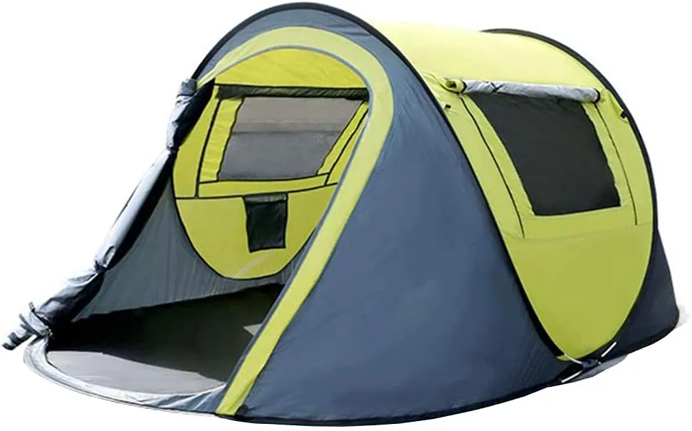 NIEH Tents Dome Frame Pop-Up Foldable Camping, to Build Picnic, Park Portable, Automatic 1 Second Speed Open Outdoor Spring Outing