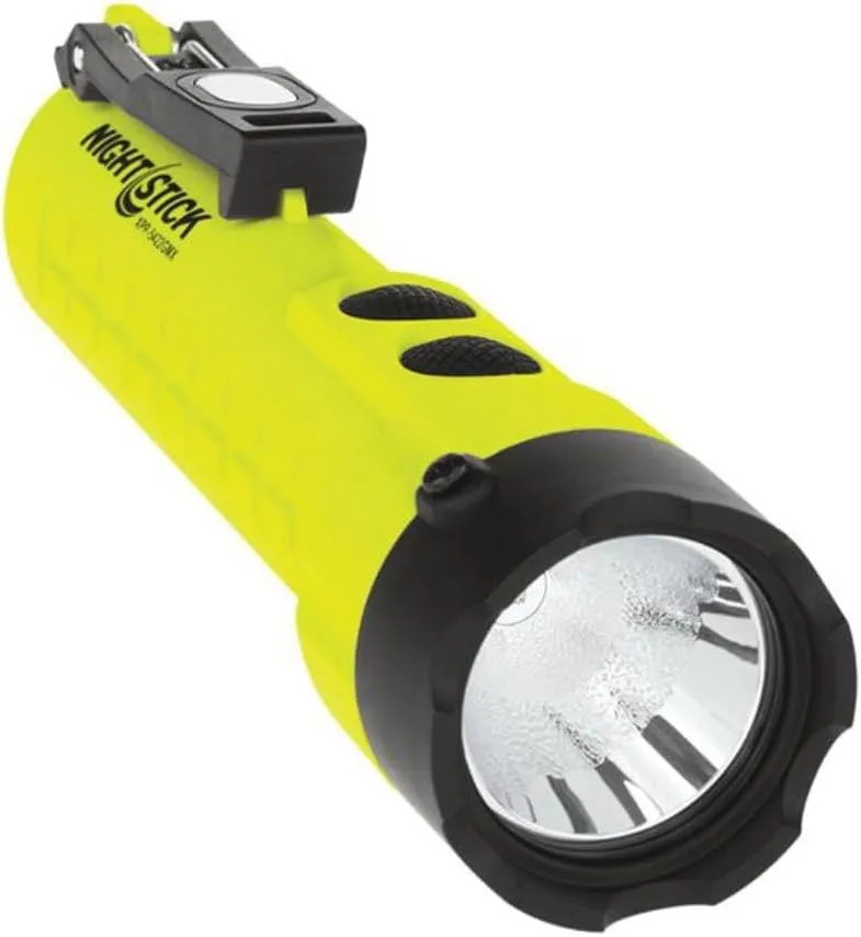 Nightstick XPP-5422GMX X-Series Intrinsically Safe Dual-Light Flashlight with Dual Magnets, Green/Black