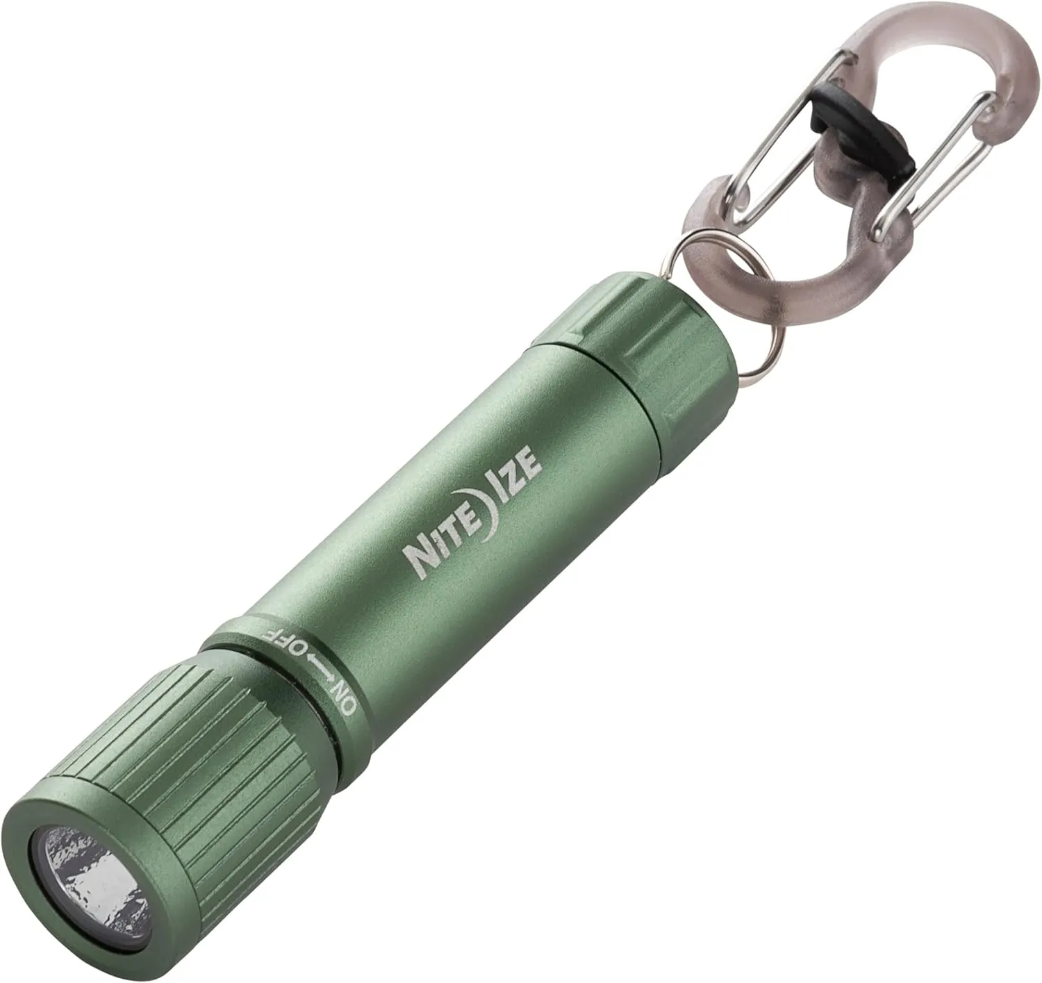 Nite Ize Radiant 100 Keychain Flashlight - Waterproof Mini Keychain Flashlight with Bright 100 Lumen Light - Backpacks & Keys Accessory - Olive
