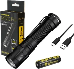 Nitecore MT2C Pro High Output Compact Flashlight- 1,800 Lumens