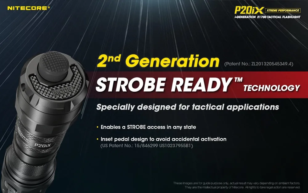 Nitecore P20iX 4000 Lumen USB-C Rechargeable Flashlight - Used