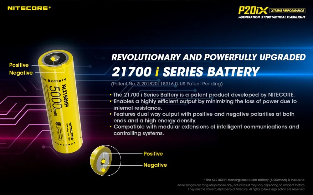 Nitecore P20iX 4000 Lumen USB-C Rechargeable Flashlight - Used
