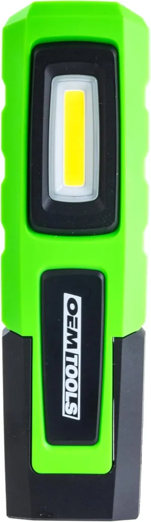 OEMTOOLS 32126 Dual Mode 7" LED Work Light, 600LM LED Flashlight, Magnetic Base, Rechargeable with USB Cable, Adjustable Brightness, Lights for Mechanics