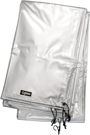 Ogawa 1434 Tent Sheet, PVC Multi-Sheet, Twin Resta, Half Inner Use, Silver (Light Gray)