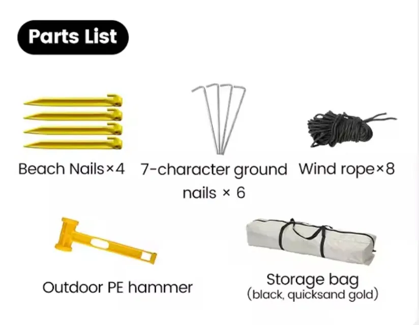 Outdoor Beach/Park Camp Shade Tent