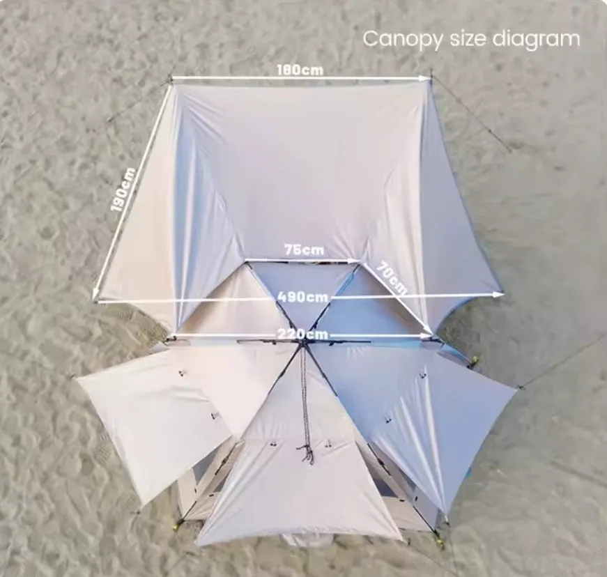 Outdoor Beach/Park Camp Shade Tent