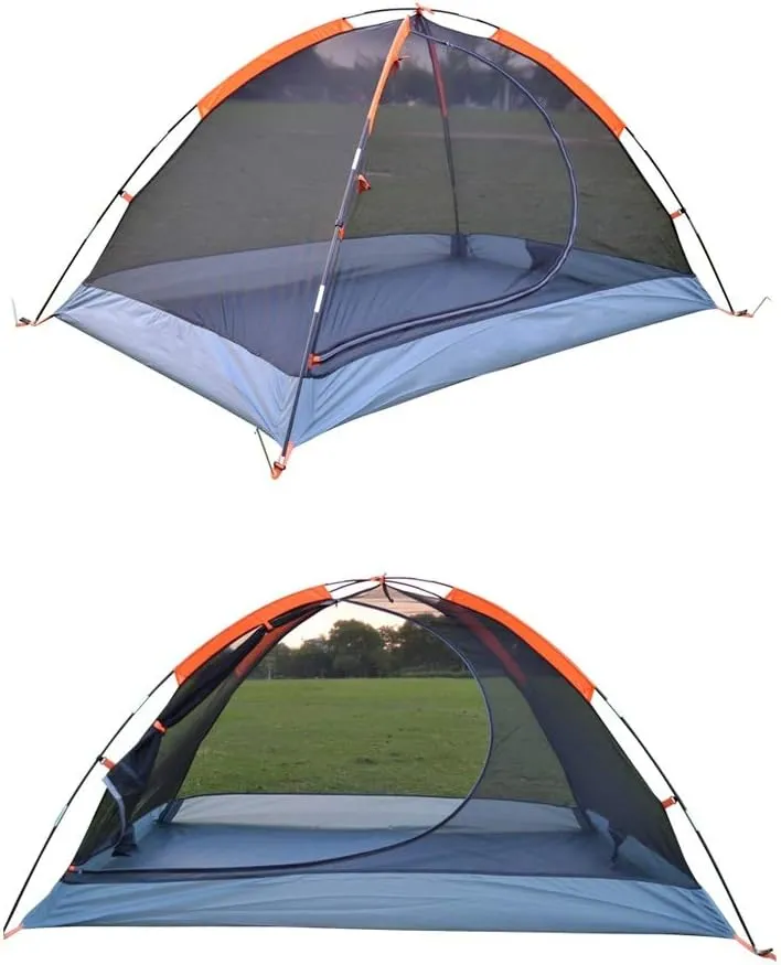 Outdoor Camping Tent 2 Family Park Children Thickening Sunscreen Automatic Quick Opening and Closing Tent (Color : E) (D One Size)