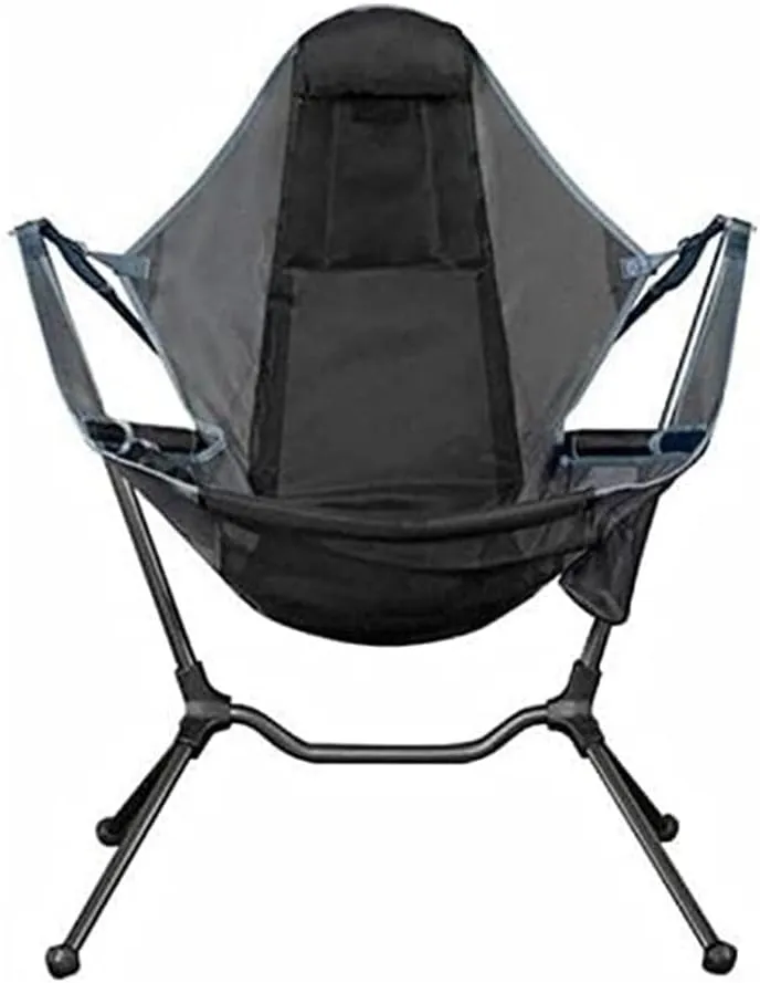 Outdoor Folding Chair Camp Chair Outdoor s for Fishing Lounger Breathable Mesh Construction 2 Side Pockets Folding Chairs