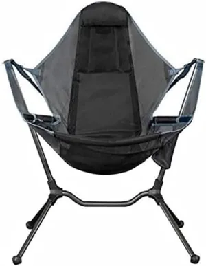 Outdoor Folding Chair Camp Chair Outdoor s for Fishing Lounger Breathable Mesh Construction 2 Side Pockets Folding Chairs