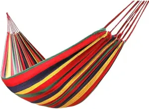 Outdoor Hammock Anti-Rollover Travel Camping Portable Hammock Hanging Chair Outdoor Portable Camping Travel Equipment (Color : Red-a, Size : 190 * 80cm)