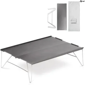 Outdoor Picnic Tables Foldable Portable Aluminum Alloy Lightweight Picnic Tables for Hiking, Camping, BBQ