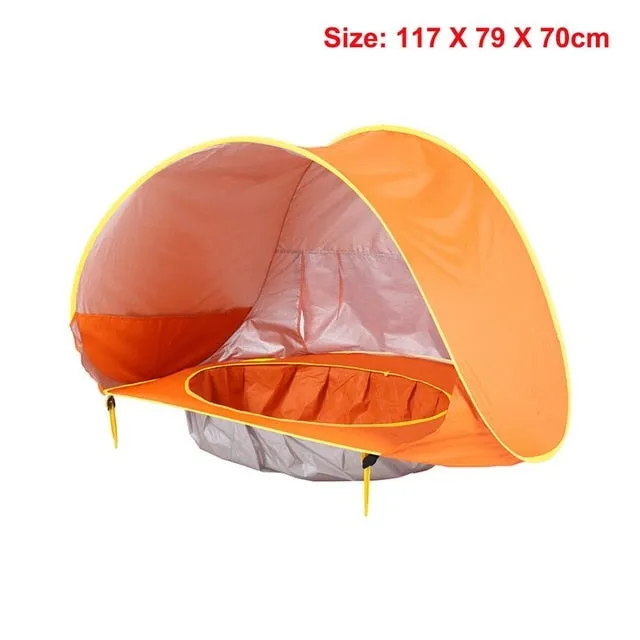Outdoor UV-protecting Camping with Waterproof Sunshade Tent Children Sunshelter Kid Tent Exclusive deal Beach Beach Baby Up Pop Awning Pool High-tech sun