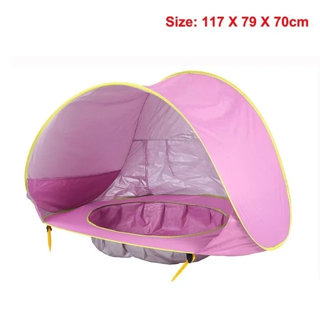 Outdoor UV-protecting Camping with Waterproof Sunshade Tent Children Sunshelter Kid Tent Exclusive deal Beach Beach Baby Up Pop Awning Pool High-tech sun