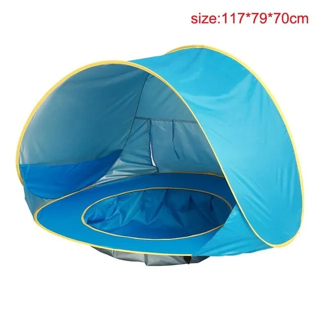 Outdoor UV-protecting Camping with Waterproof Sunshade Tent Children Sunshelter Kid Tent Exclusive deal Beach Beach Baby Up Pop Awning Pool High-tech sun