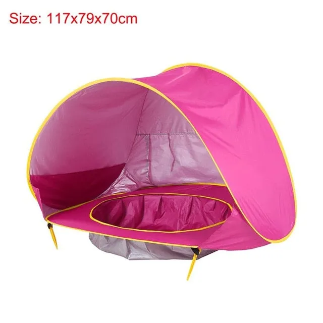 Outdoor UV-protecting Camping with Waterproof Sunshade Tent Children Sunshelter Kid Tent Exclusive deal Beach Beach Baby Up Pop Awning Pool High-tech sun