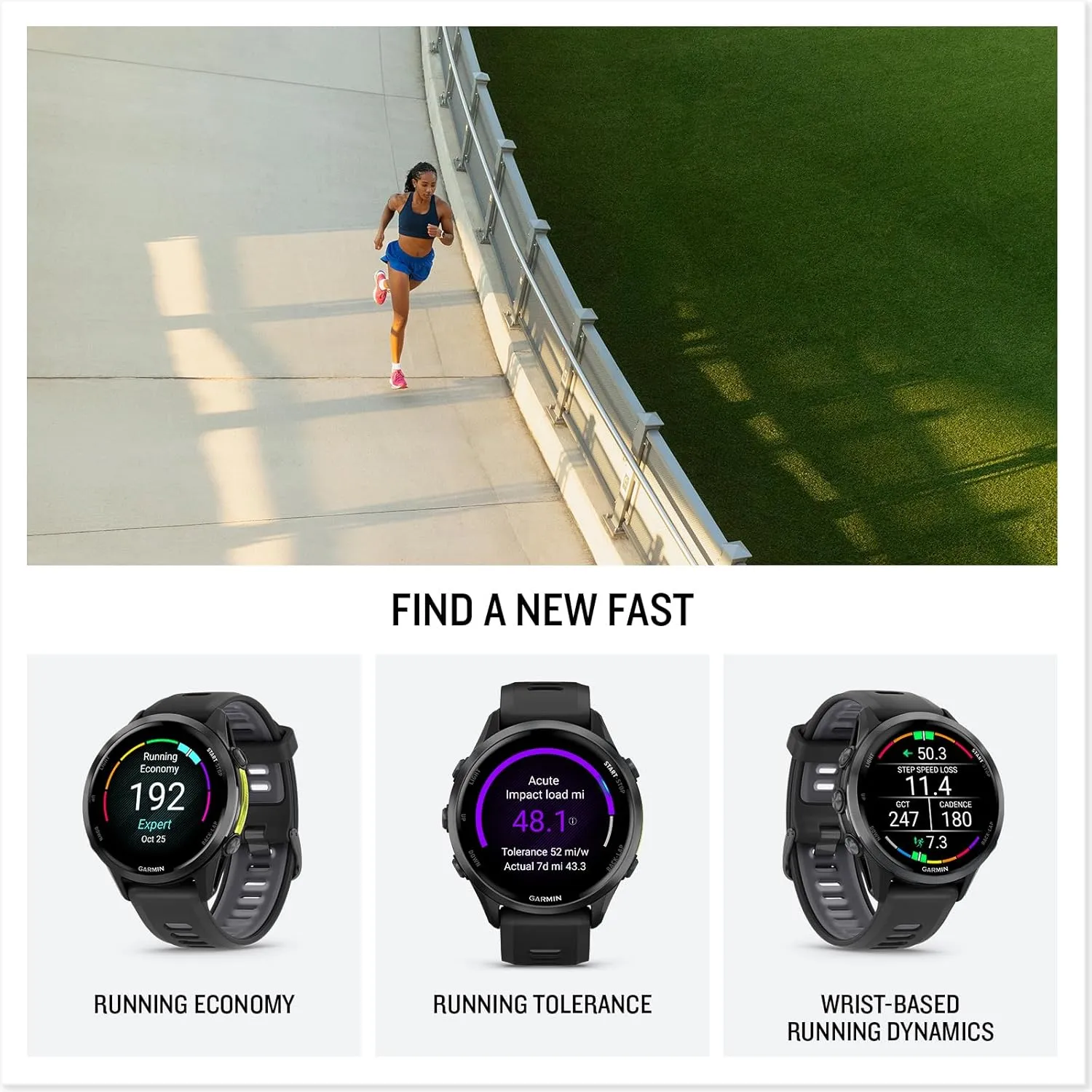 PlayBetter Garmin Forerunner 970 (Carbon Gray DLC Titanium/Black Translucent) Premium GPS Running & Triathlon Smartwatch Bundle - AMOLED, LED Flashlight Portable Charger & HD Screen Protectors