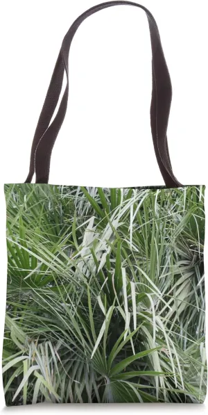 Plethora Of Palm Fronds Abstract Photography Tote Bag