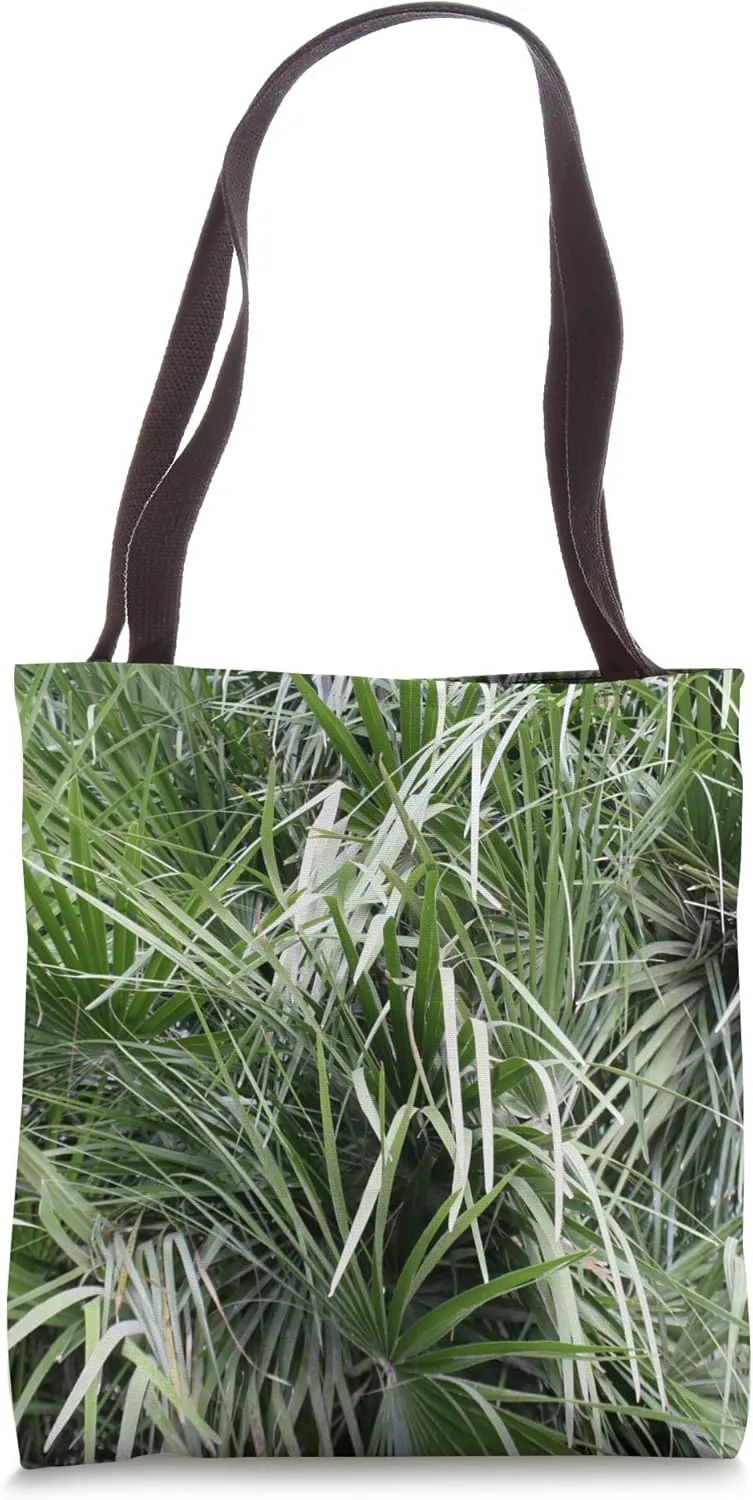 Plethora Of Palm Fronds Abstract Photography Tote Bag