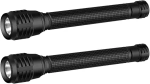 Pocket Flashlight 1200 Lumen Single Mode LED Penlight Torch Pen Flash Light for Tight Space Inspection Repair Work, 2 Pack