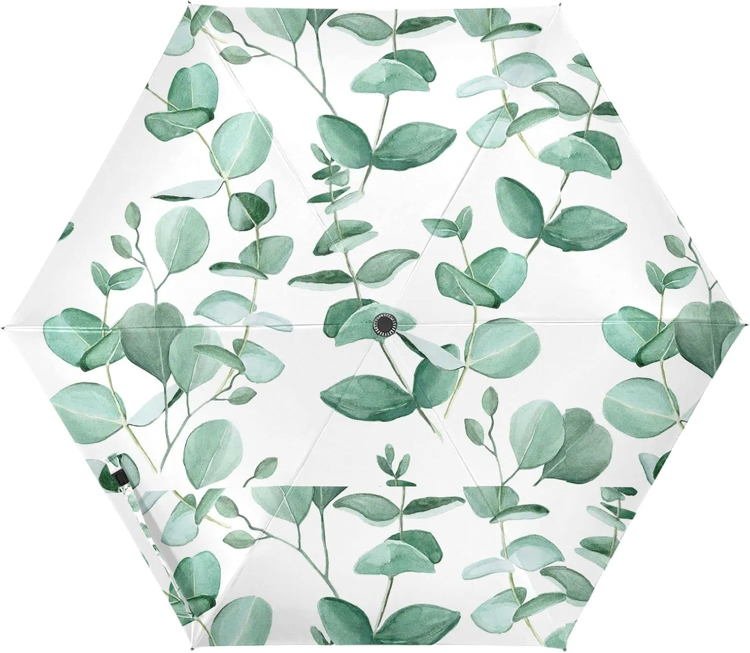 Poeticcity Automatic Folding Umbrella, Auto Open/Close Anti-UV 3 Folds Parasol, Compact Windproof Strong Umbrellas for Travel Sun & Rain