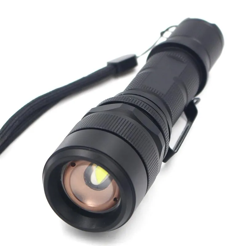 Police Tactical USB Rechargeable Led Flashlight XM L2 U3 5000L
