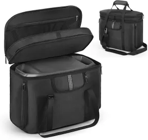 Portable Power Station Carrying Case Bag Compatible with DELTA 2 Power Station Generator Protective Shoulder Storage Bag Cover with Pocket for Outdoor Travel Camping Charging Accessories