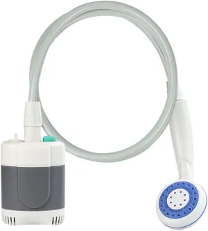 Portable Shower Camping Shower Handheld Electric USB Reable Shower Compact Multifunctional Car Washing Showerhead