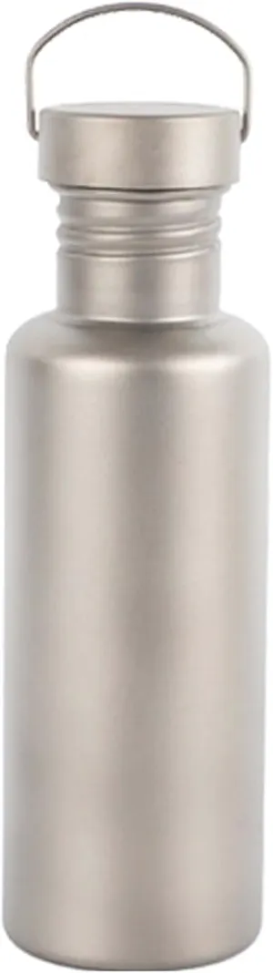 Pure titanium kettle large-capacity single-layer titanium alloy cycling water cup bicycle sports outdoor camping water bottle(500ml)