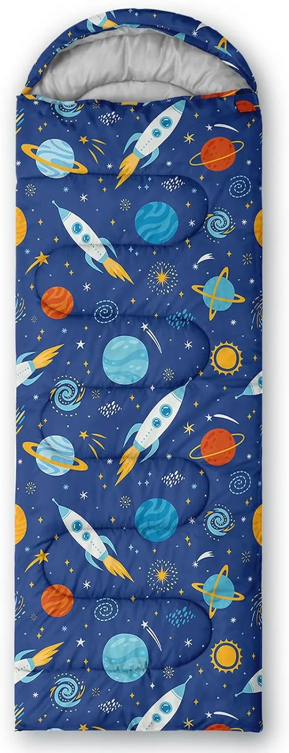 QOOMO Camping Sleeping Bags,3 Season Warm & Cool Weather,Lightweight,Waterproof Sleeping Bags for Adults & Kids,Traveling,and Outdoors,Camping Gear Equipment